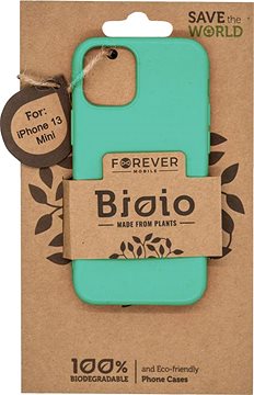 Forever Bioio pro Apple iPhone 13 mini mint  - Kryt na mobil 
