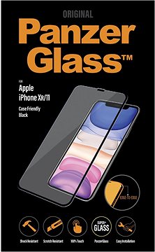 PanzerGlass Edge-to-Edge pro Apple iPhone Xr/11 černé  - Ochranné sklo 