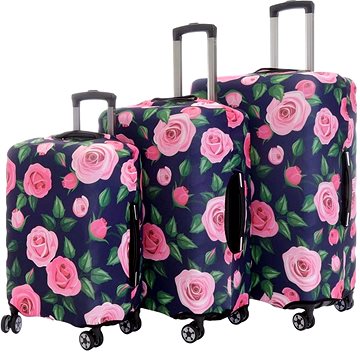 luggage flowers