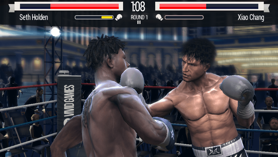 U hry Real Boxing pro PS Vita je vidět razantní nárůst kvality grafiky.