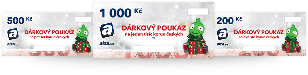Elektronické dárkové poukazy Alza.cz