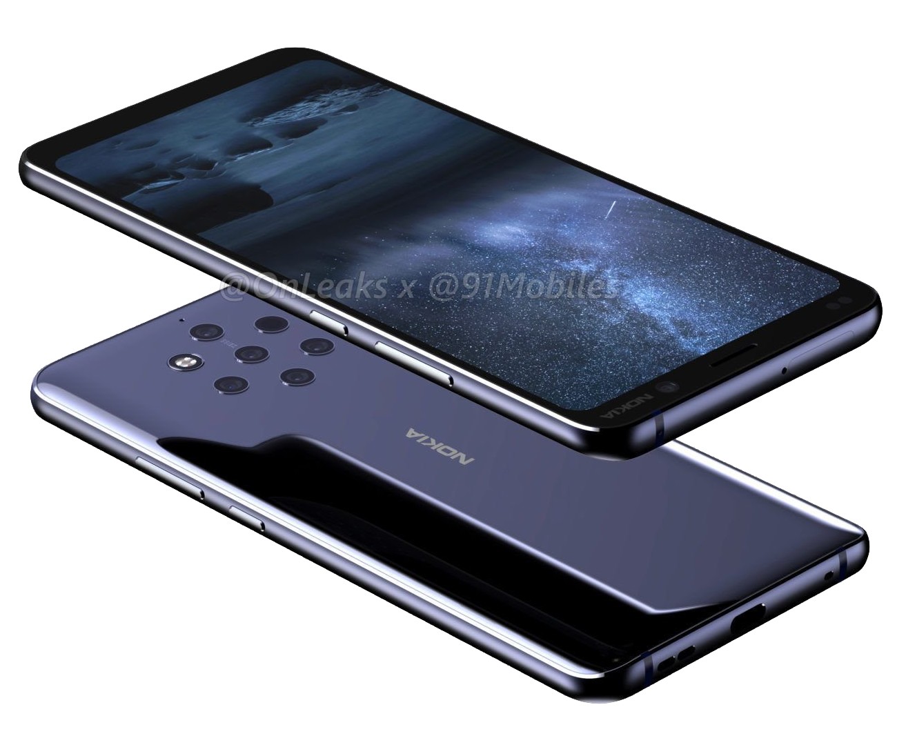 Nokia 9 PureView render