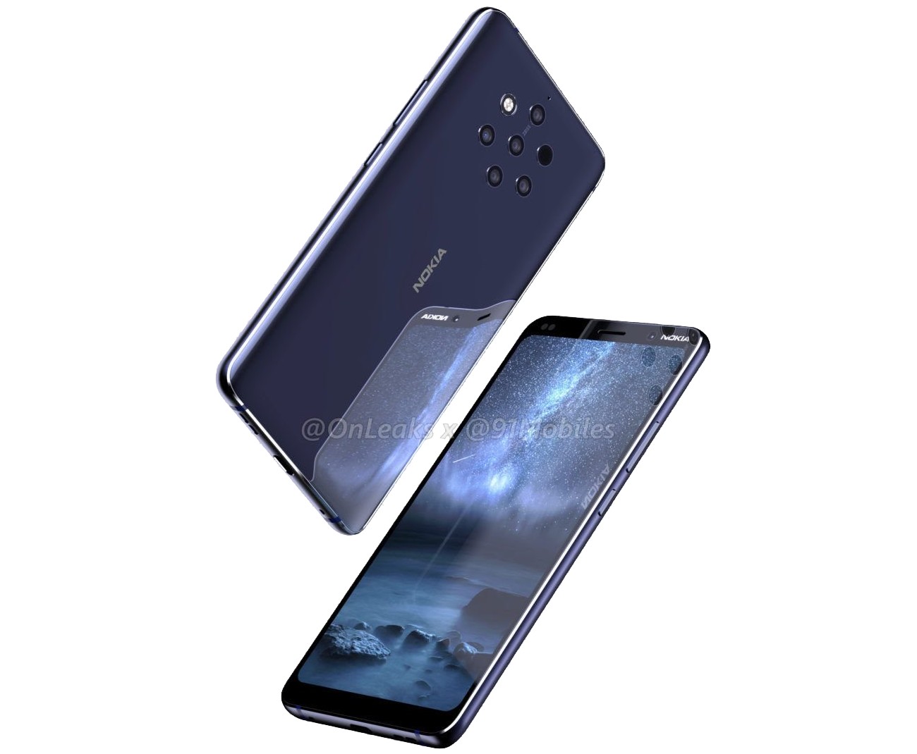 Nokia 9 PureView render