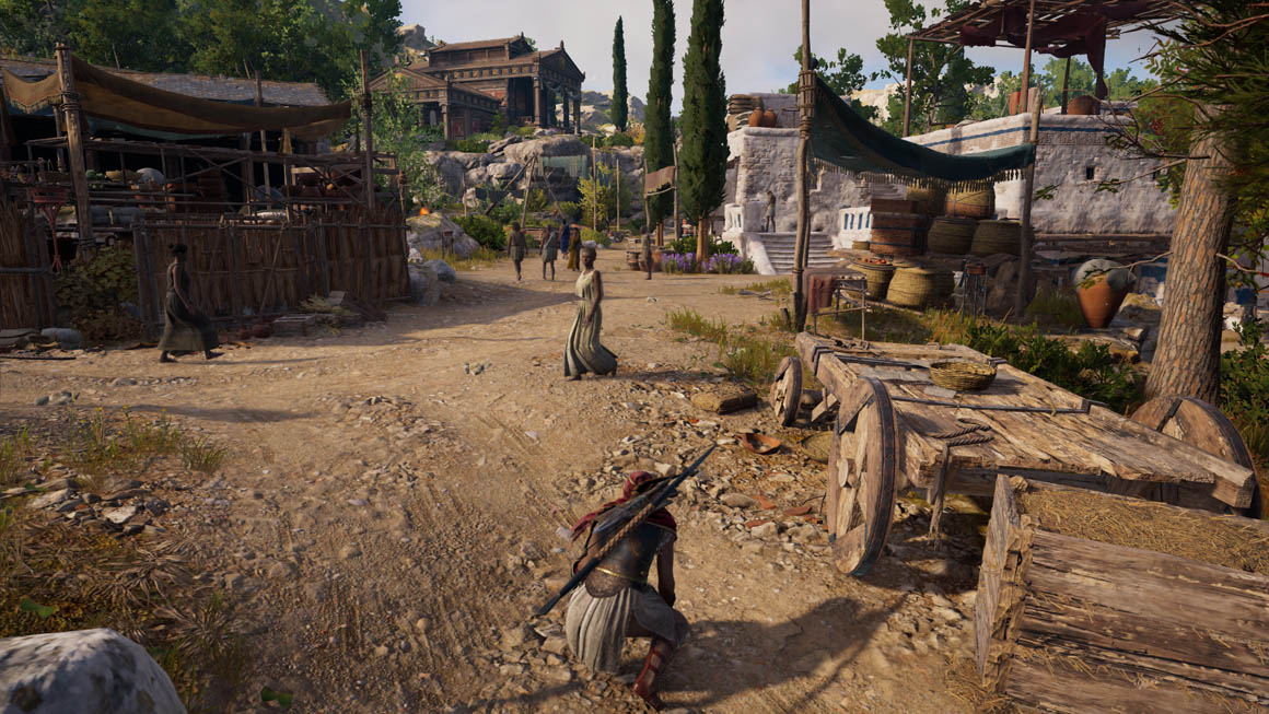 Assassin's Creed Odyssey - Detaily prostředí