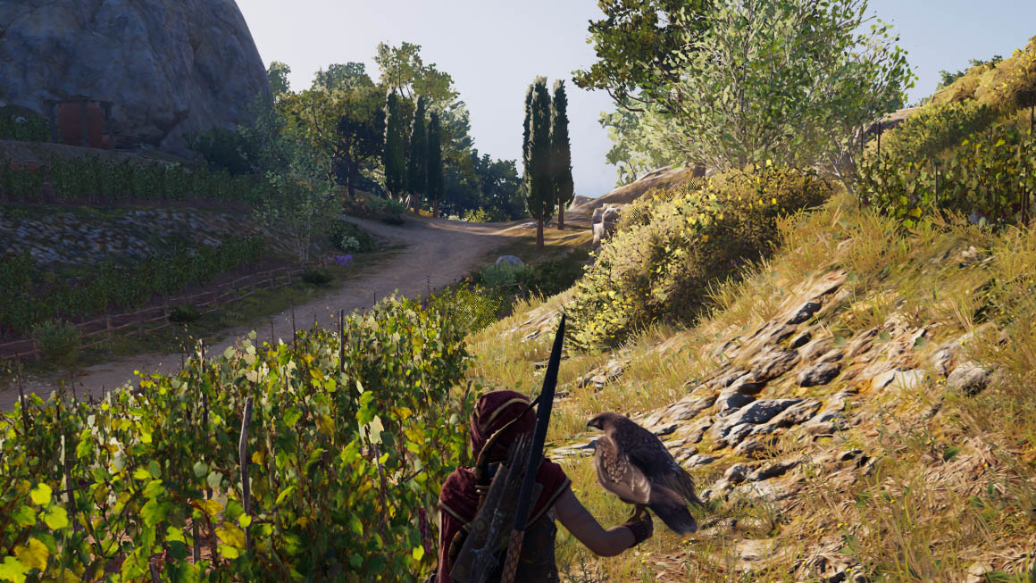 Assassin's Creed Odyssey - kvalita obrazu NVIDIA