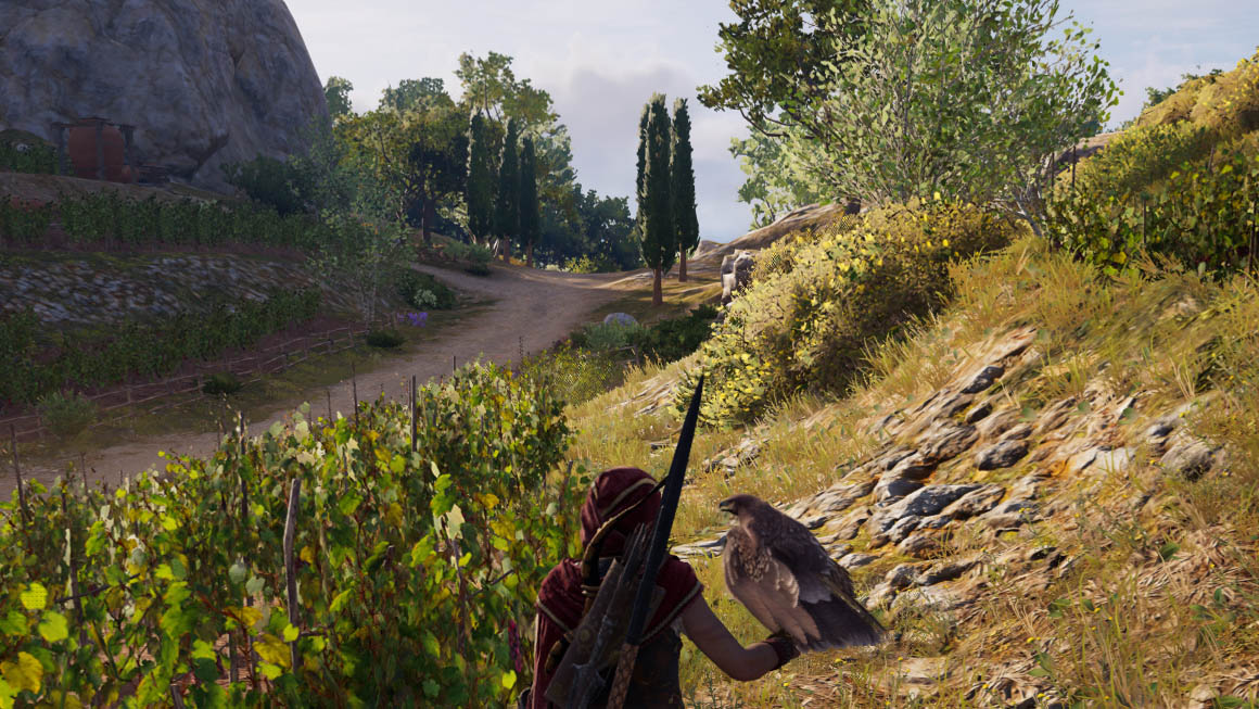 Assassin's Creed Odyssey - kvalita obrazu AMD