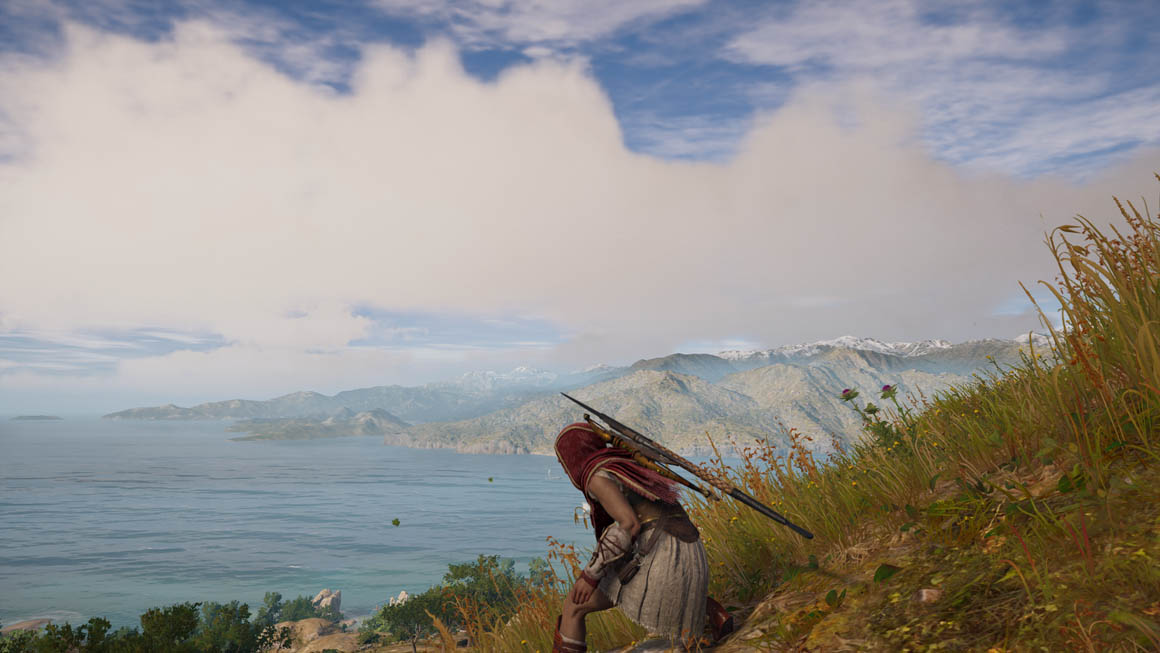 Assassin's Creed Odyssey - Volumetrické mraky