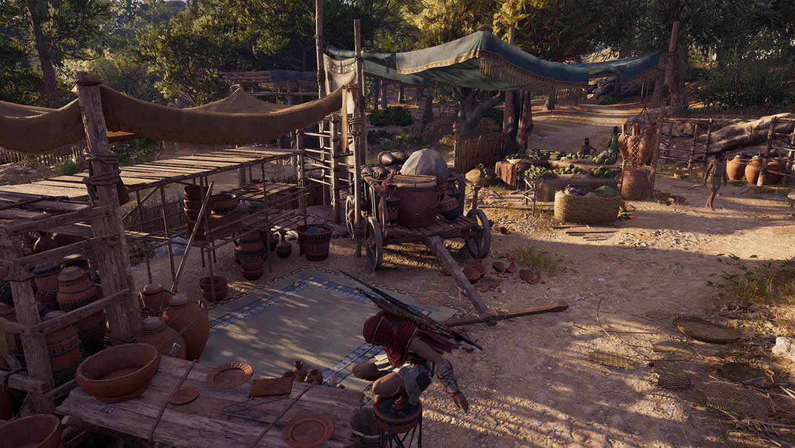 Assassin's Creed Odyssey - Zastínění okolím