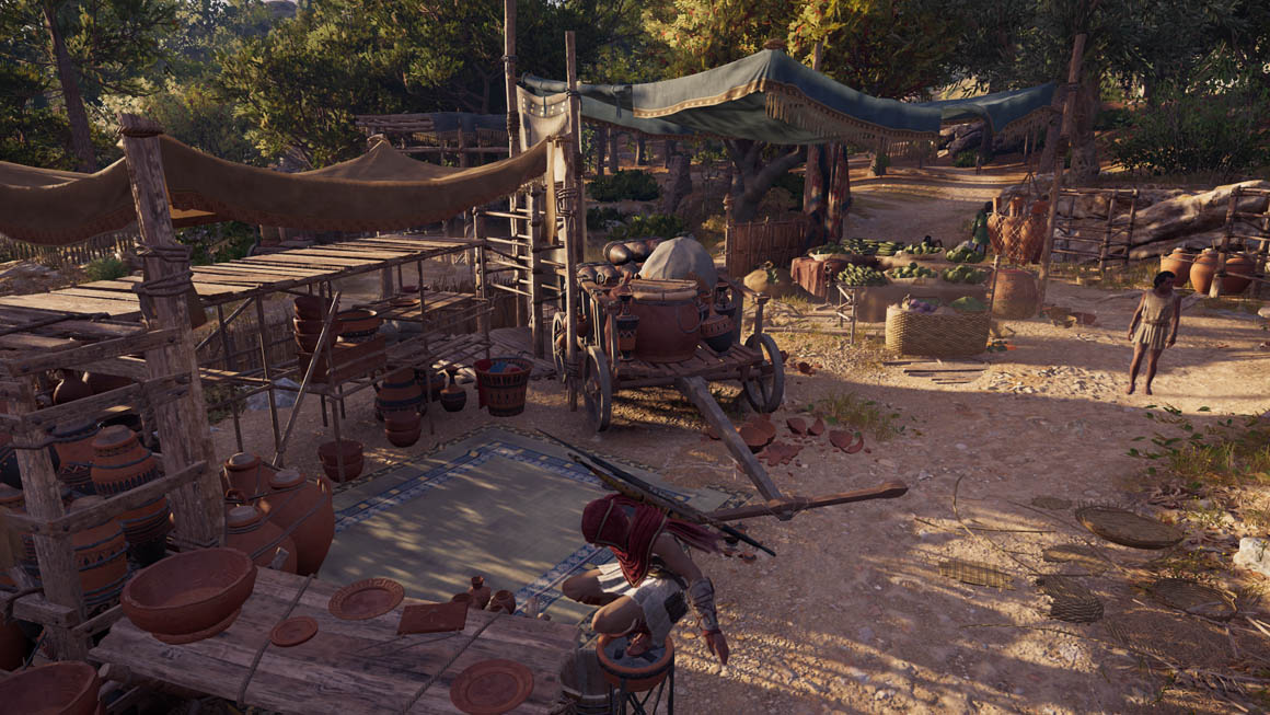 Assassin's Creed Odyssey - Zastínění okolím