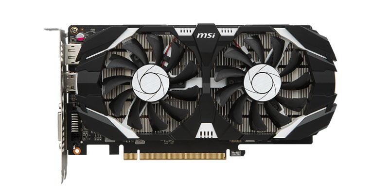 MSI GTX 1050 2GT OCV1 v testech