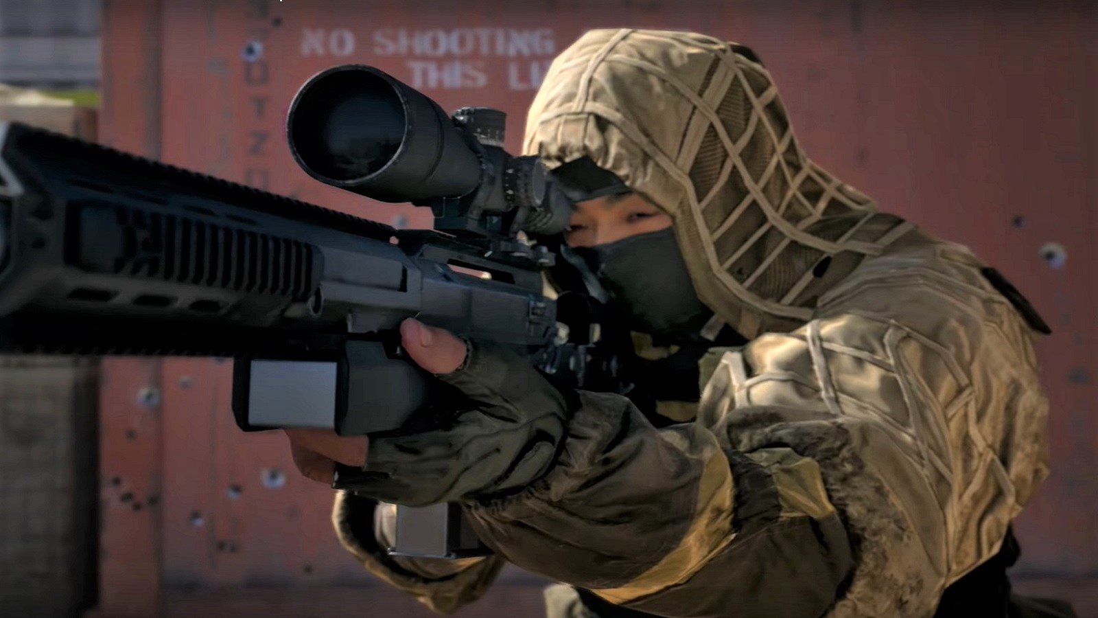 Call of Duty: Modern Warfare; screenshot: sniper