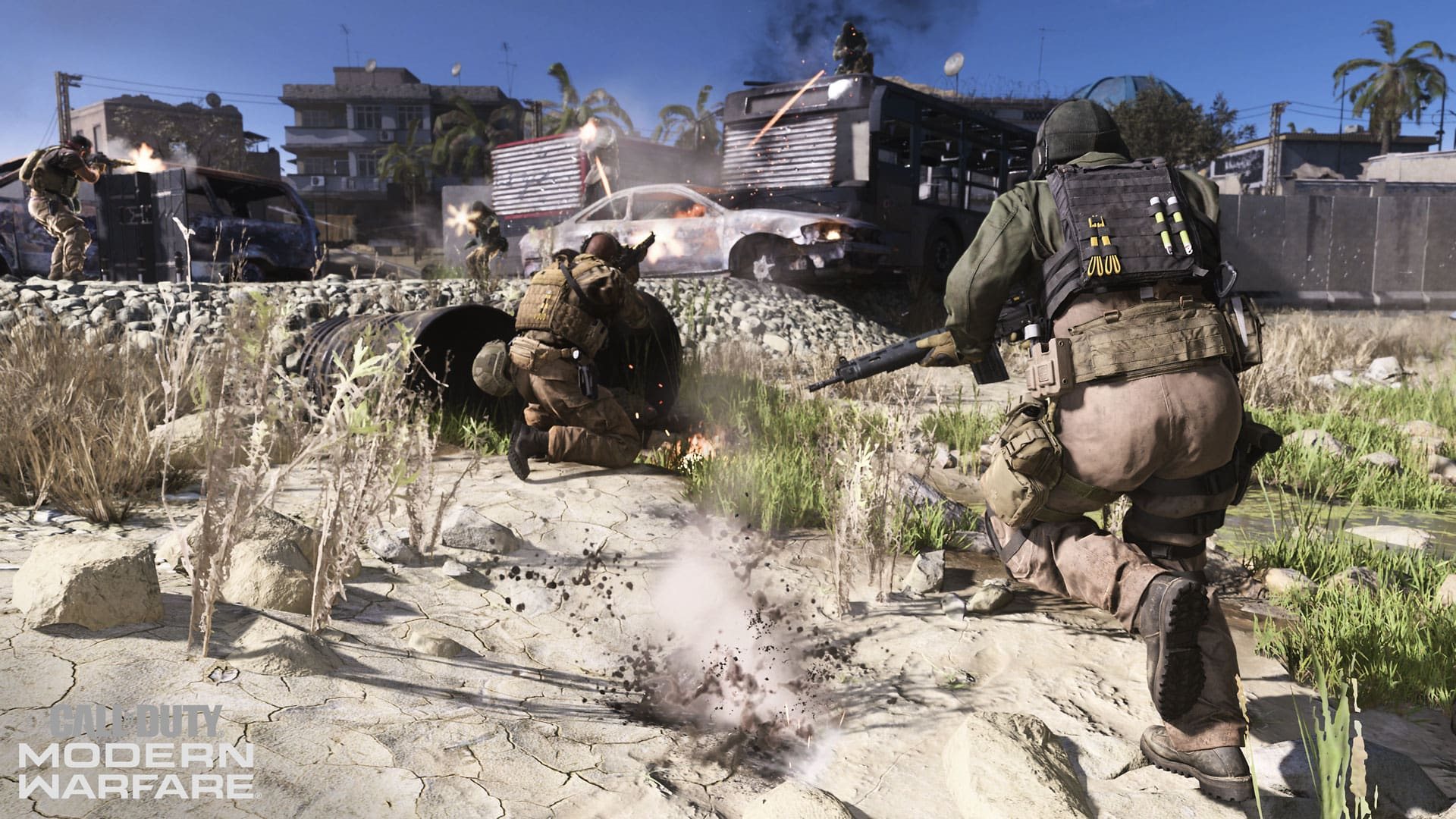 Call of Duty: Modern Warfare; gameplay: multiplayer match