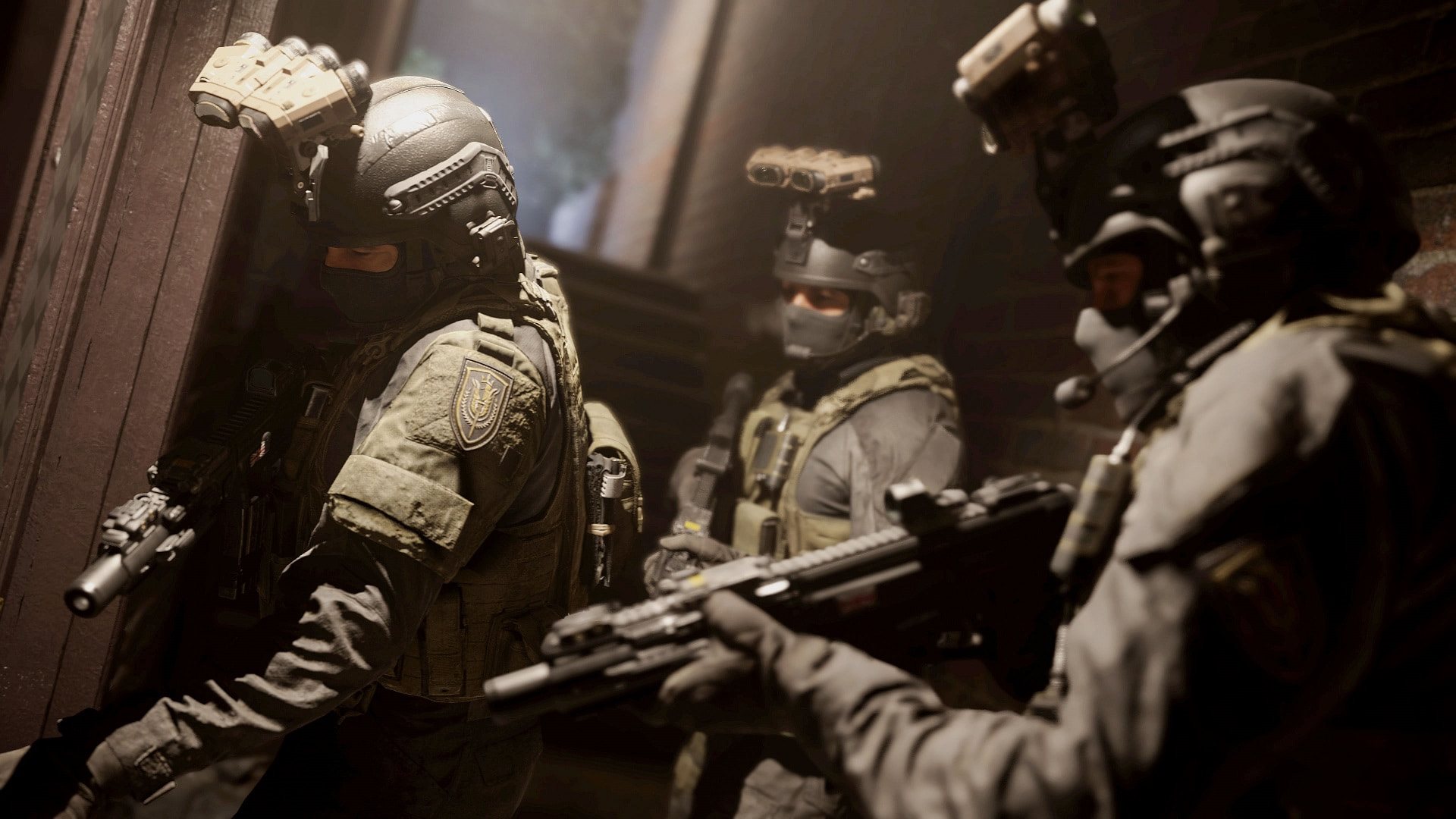 Call of Duty: Modern Warfare; screenshot: townhouse