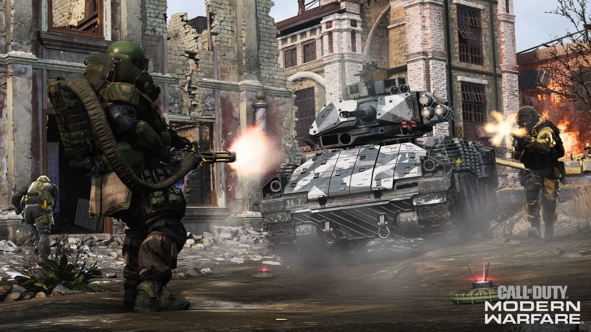Call of Duty: Modern Warfare; gameplay: juggernaut