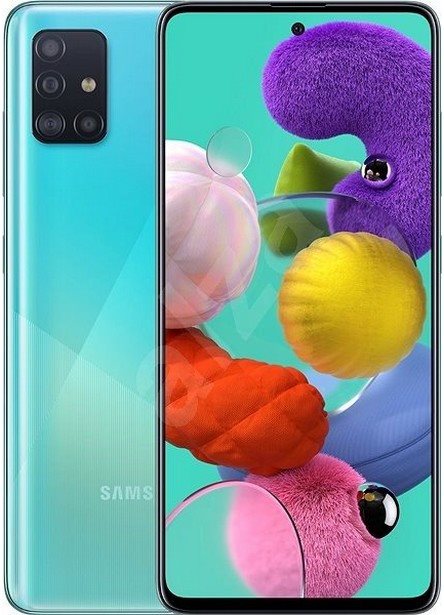 Samsung Galaxy A51; srovnání 2020; chytrý telefon