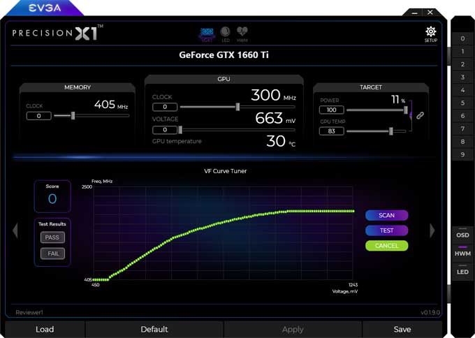 EVGA  GTX 1660 Ti XC Black Gaming Gaming Precision X1 3