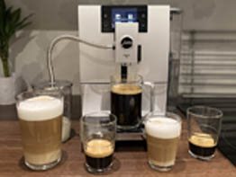Recenze Automatický kávovar JURA ENA 8 Sunset Red