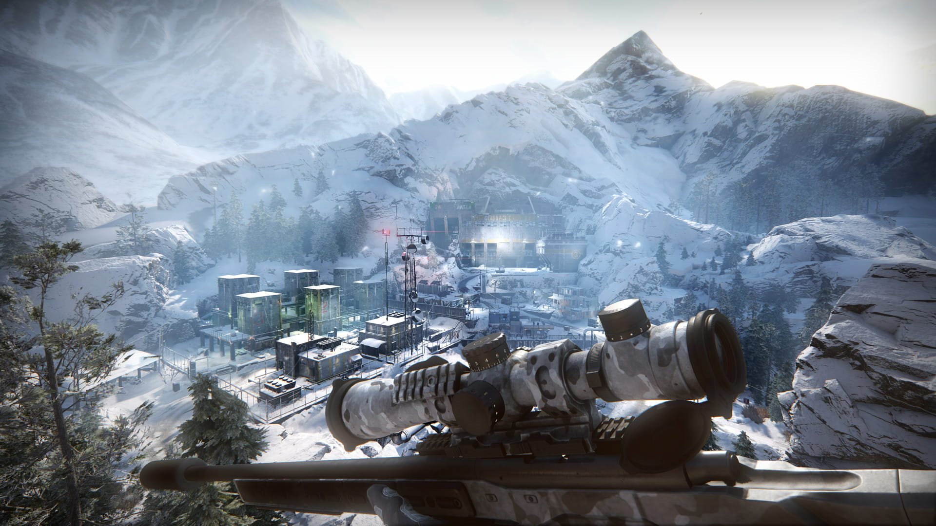 Sniper Ghost Warrior Contracts; screenshot: elektrárna