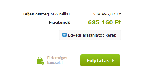 Obrázek zaškrtátka mám zájem pouze o cenovou nabídku