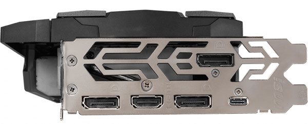 MSI RTX 2080 SUPER Gaming X TRIO; obrazové výstupy