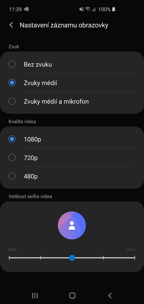 Samsung One UI - Tmavý režim