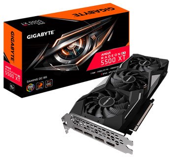 Gigabyte RX 5500 XT Gaming OC 8G