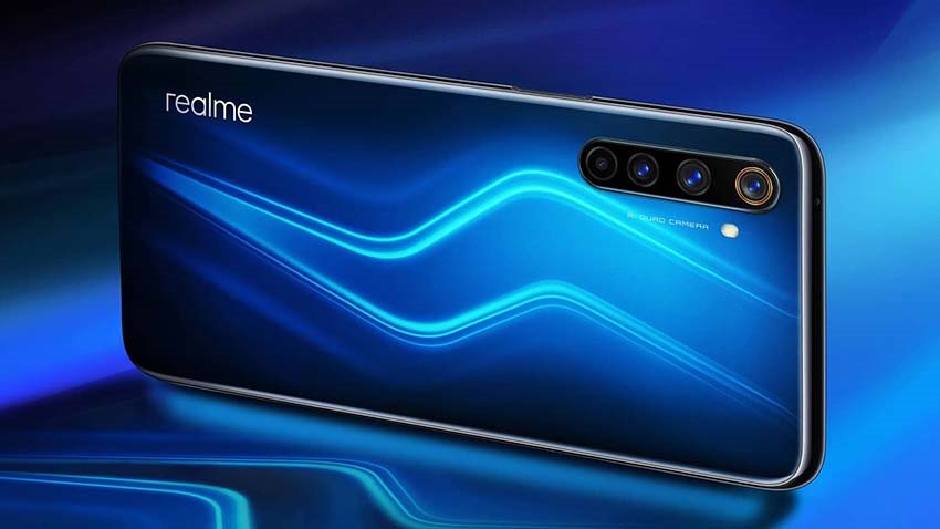 Realme 6 - zadní strana