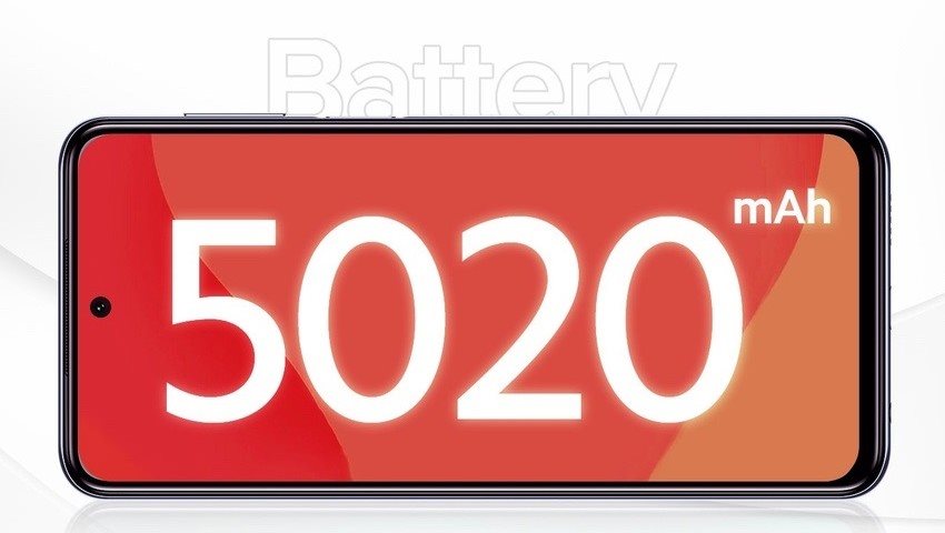 Redmi Note 9S, baterie