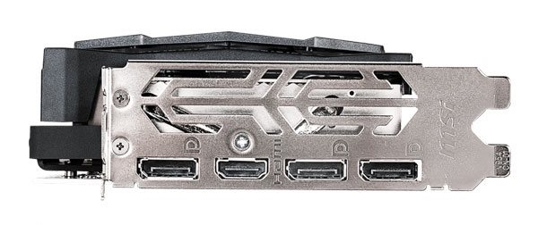 MSI RTX 2060 SUPER Gaming X; obrazové výstupy