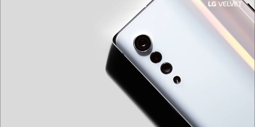 LG Velvet, design