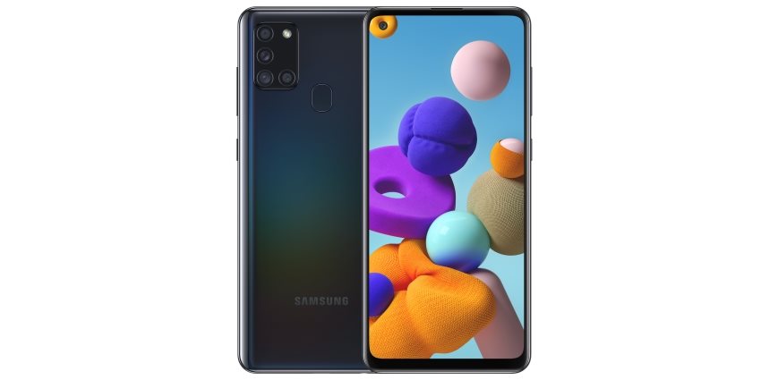 Samsung Galaxy A21s, design