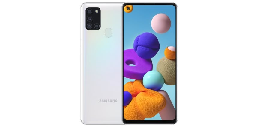 Samsung Galaxy A21s, design