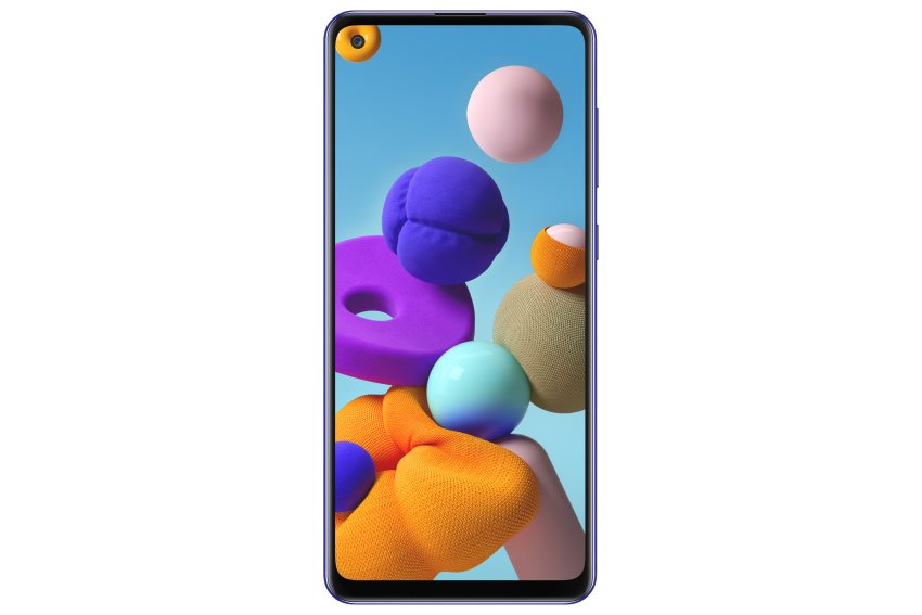 Samsung Galaxy A21s, design
