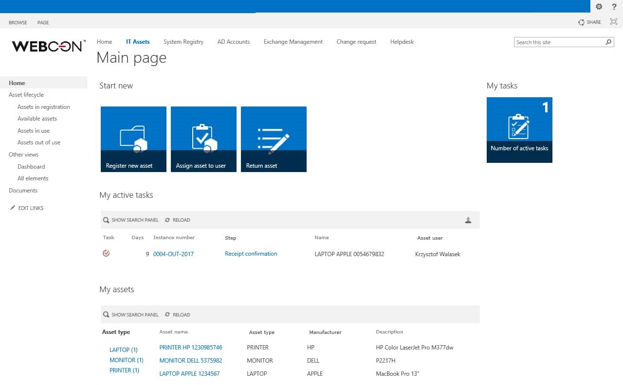 SharePoint;adatpostafiókok