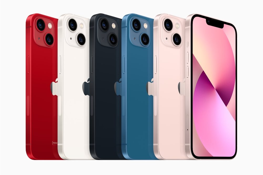 iPhone 13, barevné varianty