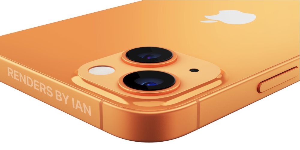 iPhone 13, oranžová