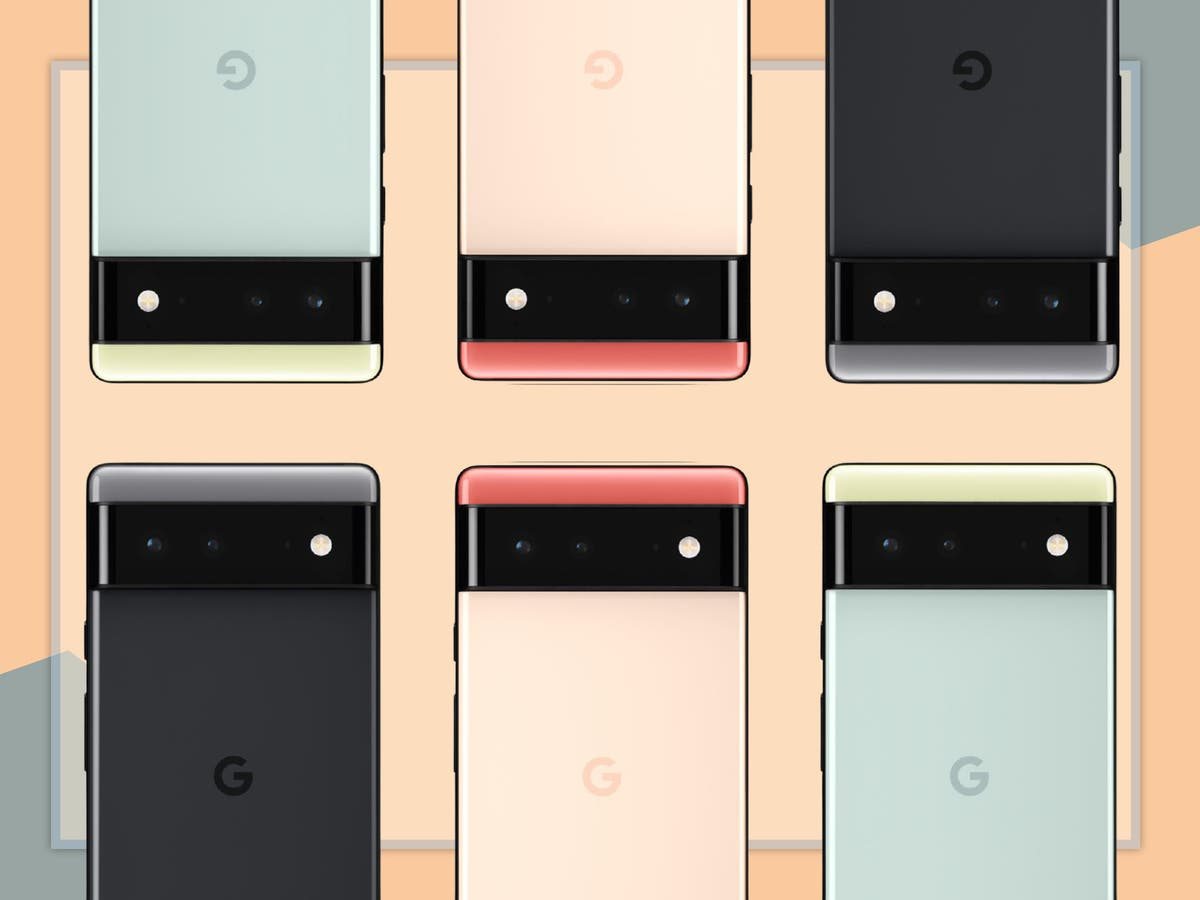 Google Pixel 6, design
