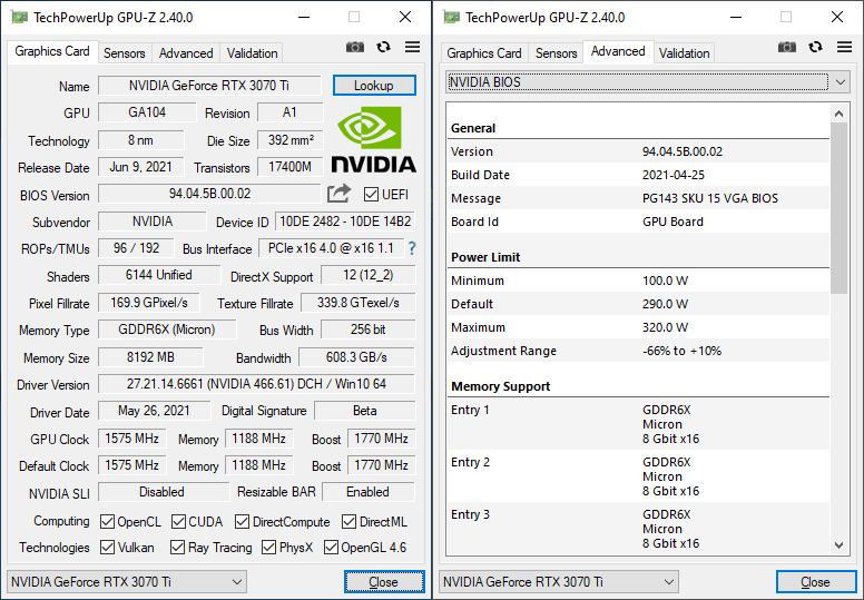 NVIDIA GeForce RTX 3070 Ti Founders Edition (BEWERTUNG UND TESTS) | Alza.de