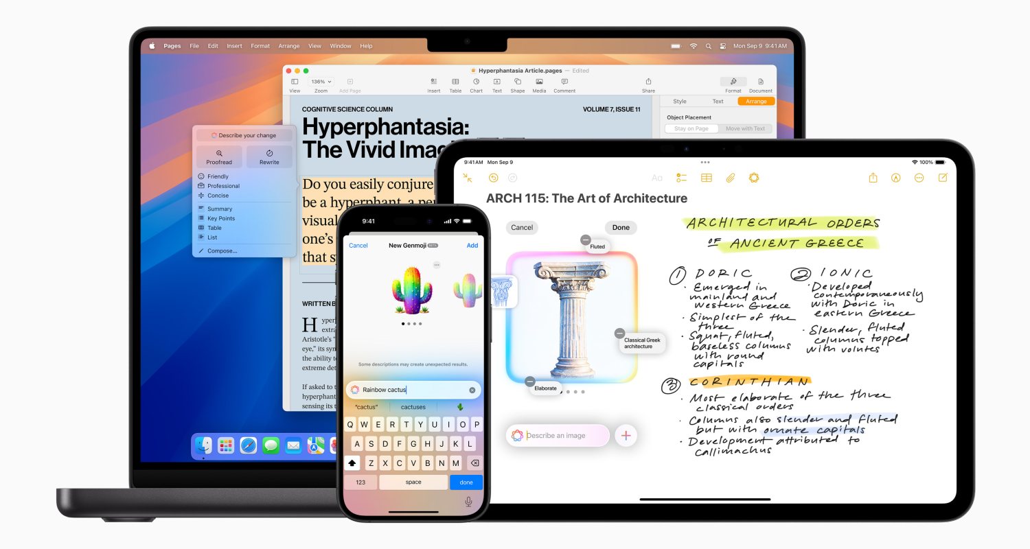 iOS 18, KI-Funktionen