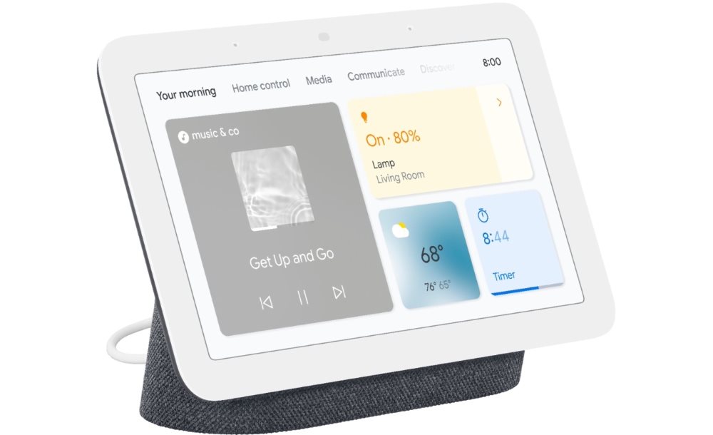 Google Nest Hub 2, design