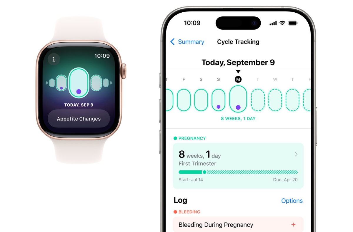 watchOS 11, Schwangerschaft