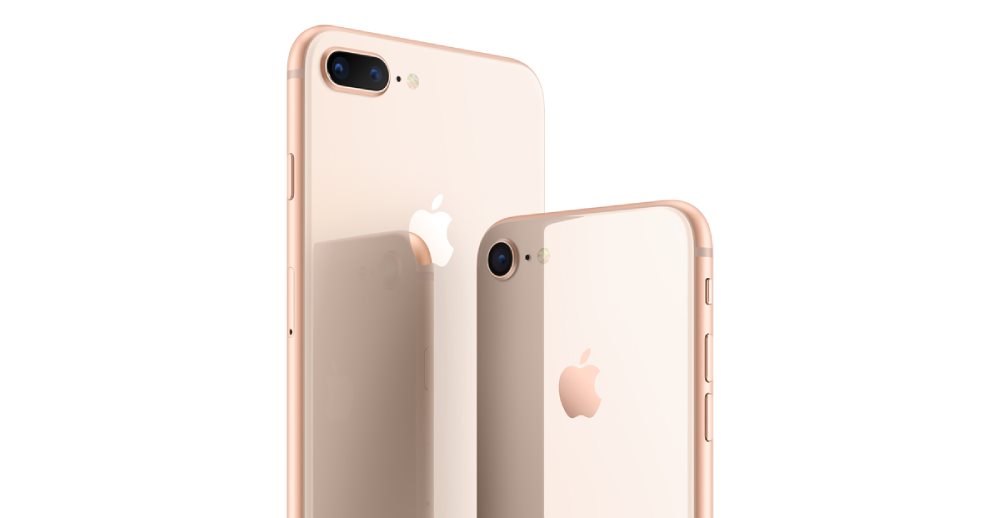 Historie iPhone, iPhone 8 a 8 Plus (2017)