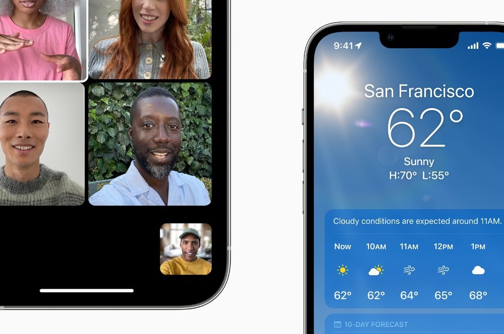 iPhone 13, frekvence displeje