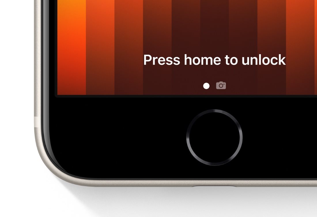iPhone SE 2022, Touch ID