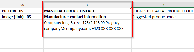 MANUFACTURER CONTACT MANUFACTURER CONTACT