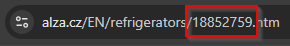 URL ID kategorie