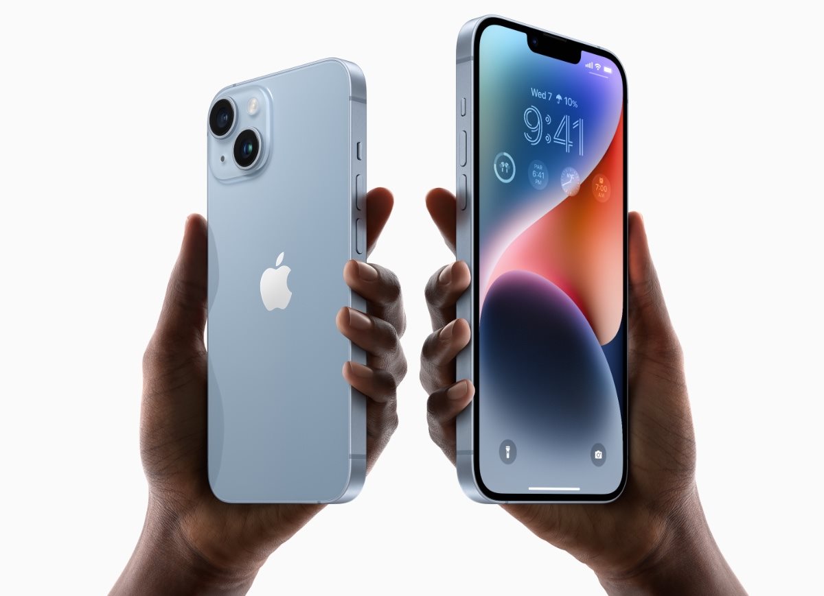 iPhone 14, modely iPhone 14 a 14 Plus