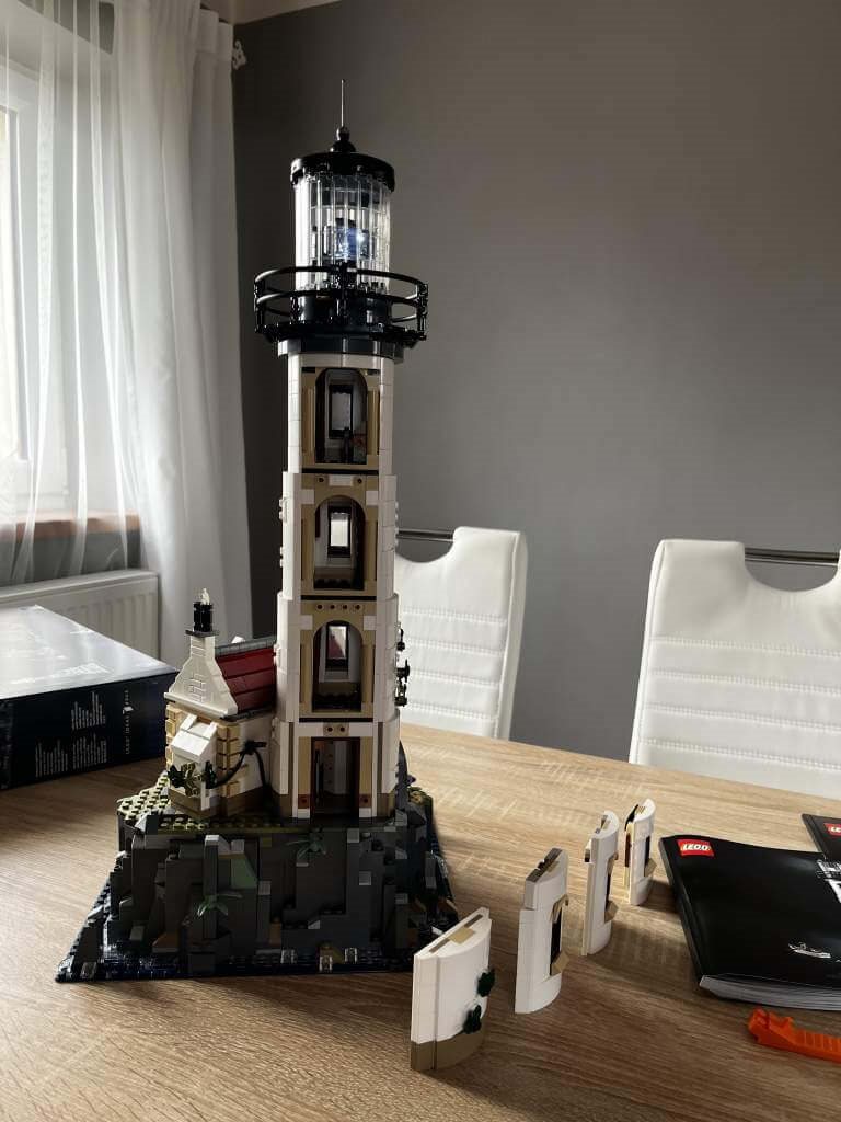 LEGO Ideas Maják Interiér věže