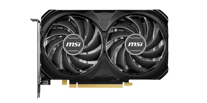 MSI RTX 4060 Ti VENTUS 2X BLACK 16G OC