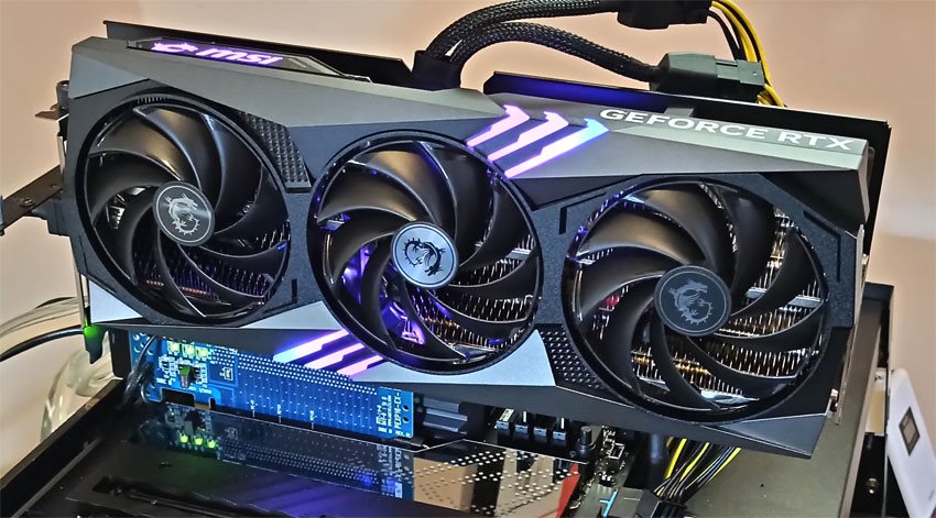 MSI RTX 4070 GAMING X TRIO 12G in Tests